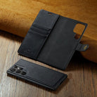 s24 ultra leather flip cover