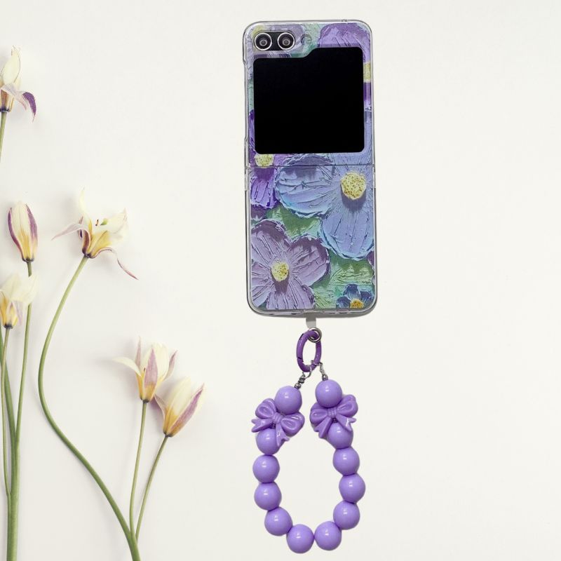 Cute Floral Glossy Lanyard Cover – phone accessory by JustAndBest India