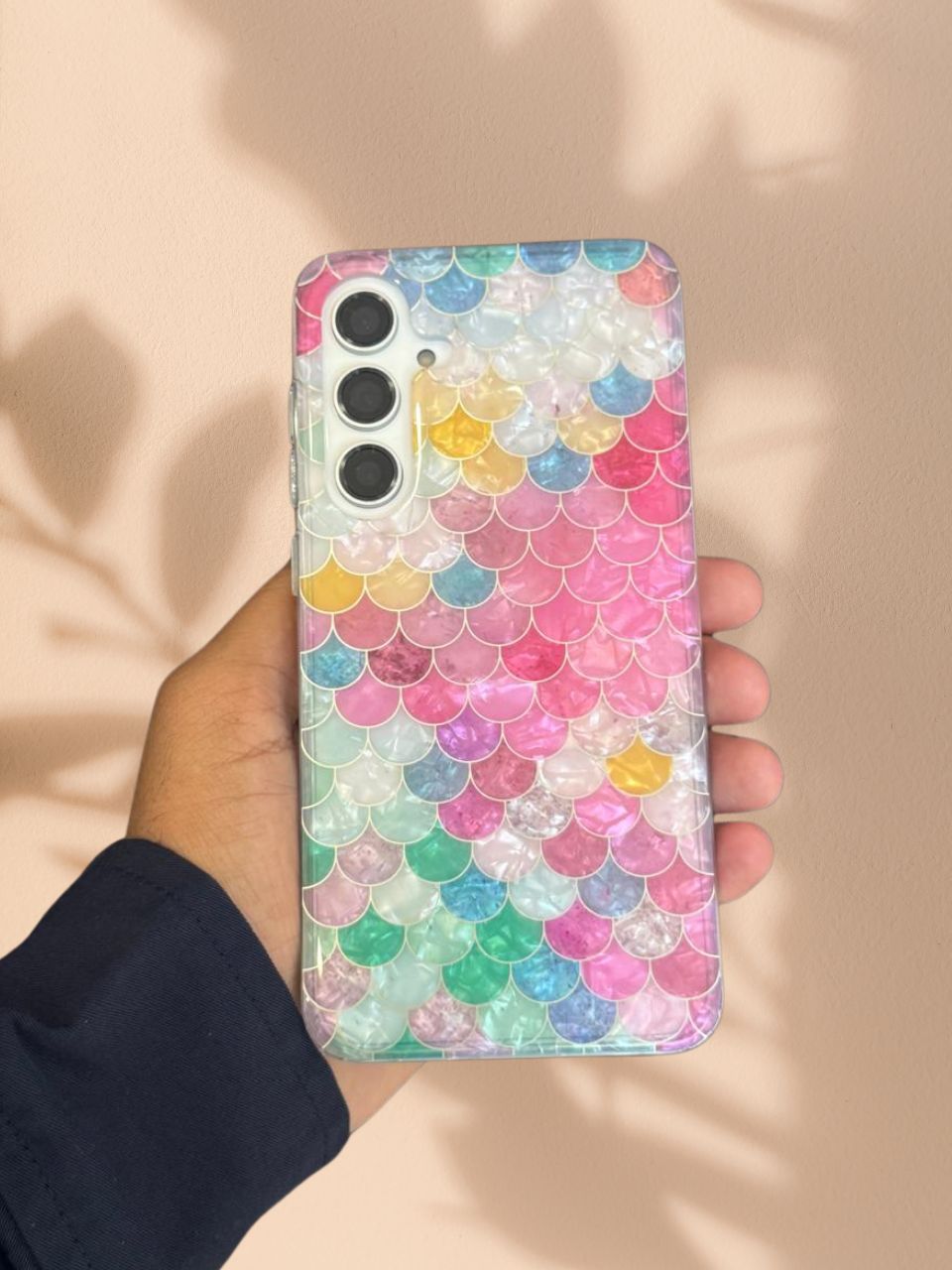 Samsung Galaxy S25 Mermaid Pattern Glossy Cover - colour options