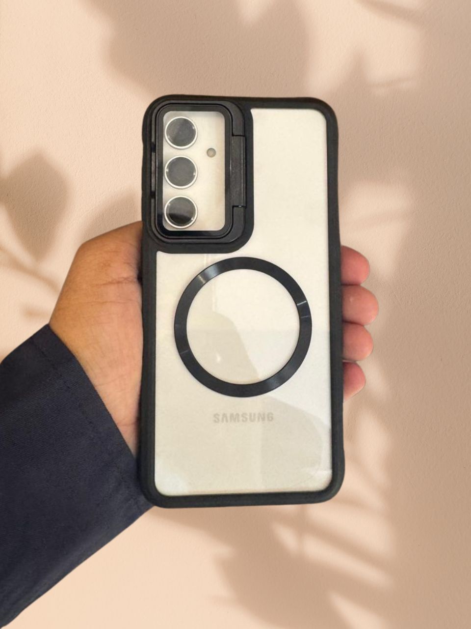 Samsung Galaxy S25 Air Cushioned Lens Protection Cover - lifestyle