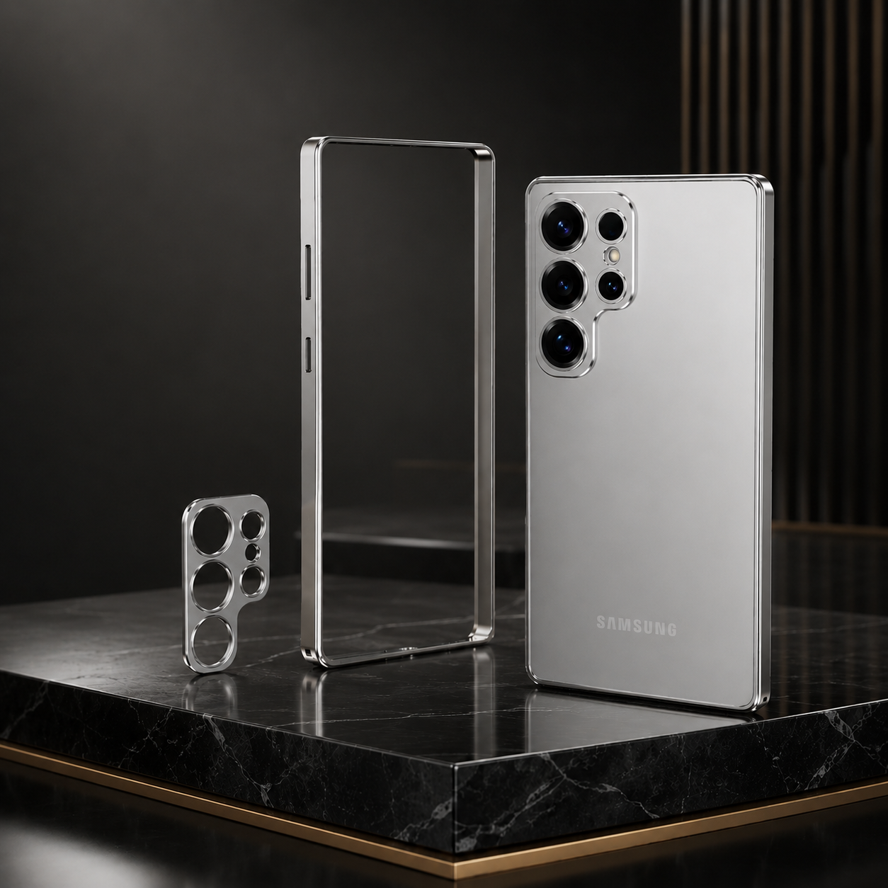 EdgeOnly Pro — Aluminum Alloy Metal Bumper Frame Cover