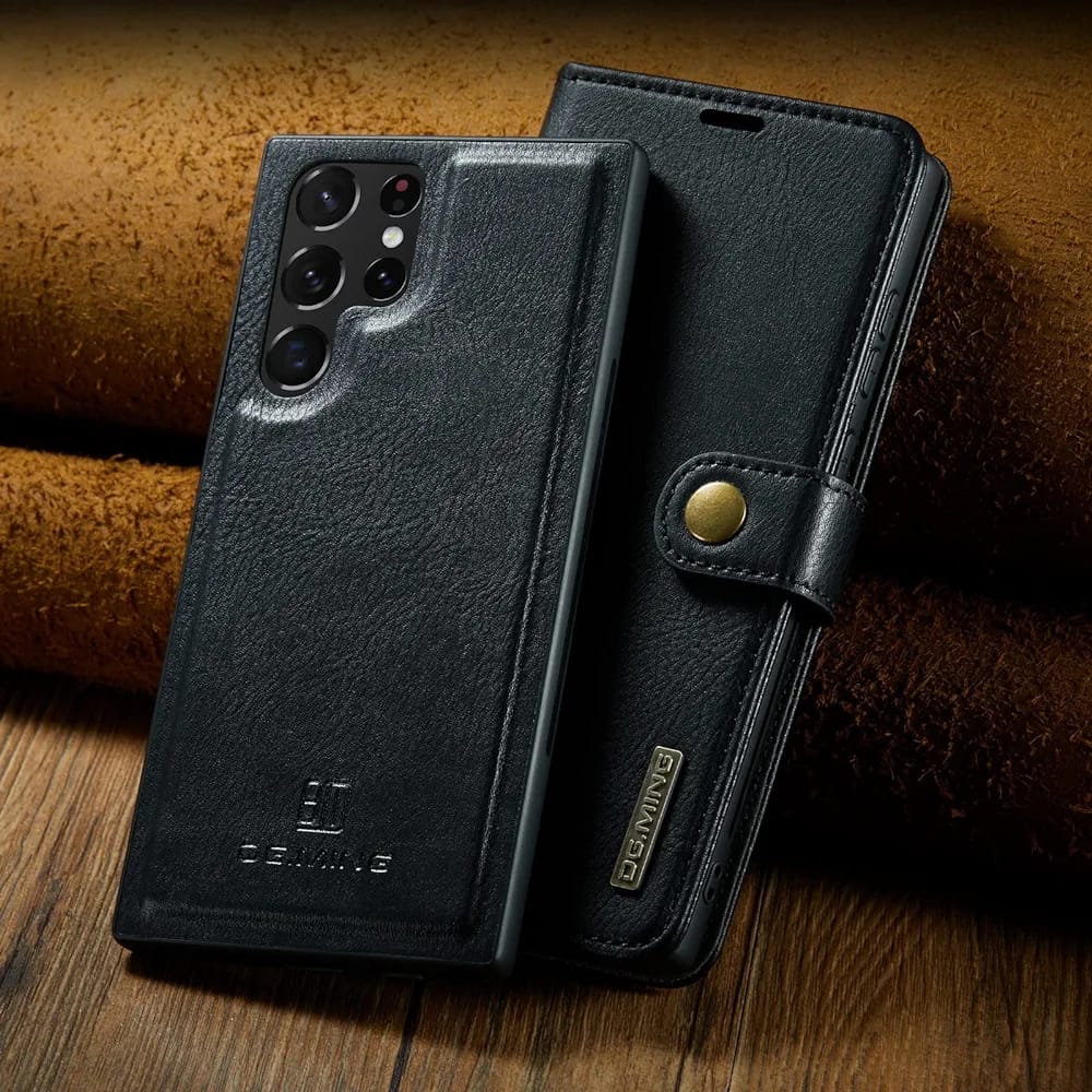 Samsung Galaxy S25 Series Two-In-One Wallet Style Leather Flip Cover