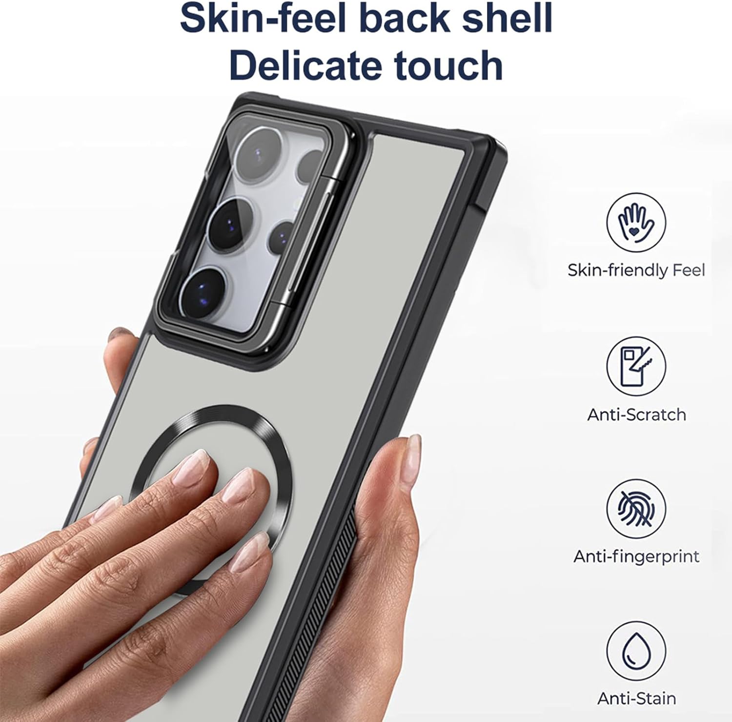 Samsung Galaxy S25 Air Cushioned Lens Protection Cover - phone case