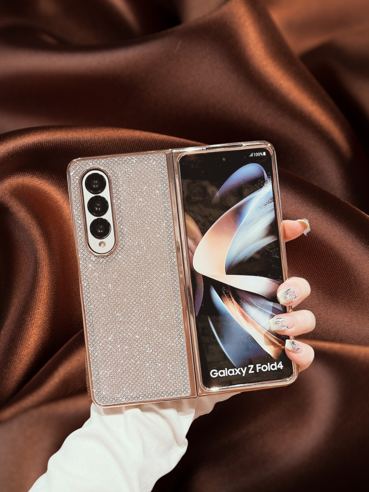 samsung fold 4 bling glitter cover