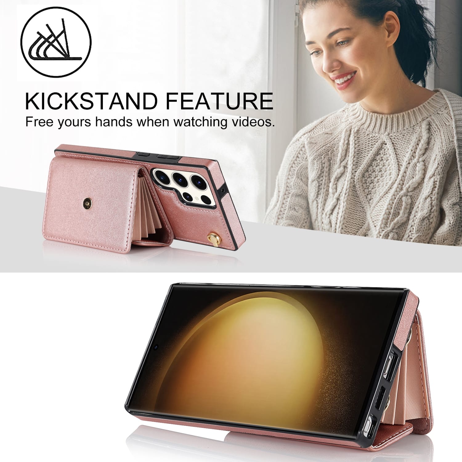 Samsung Galaxy S26 Wallet Style Case - protective case detail