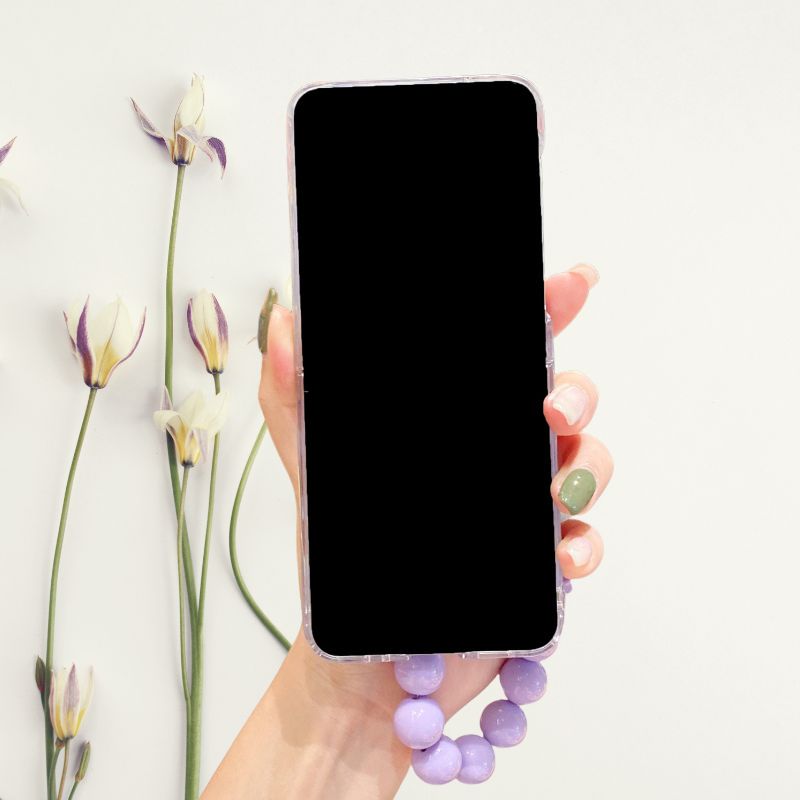 Cute Floral Glossy Lanyard Cover – phone accessory by JustAndBest India