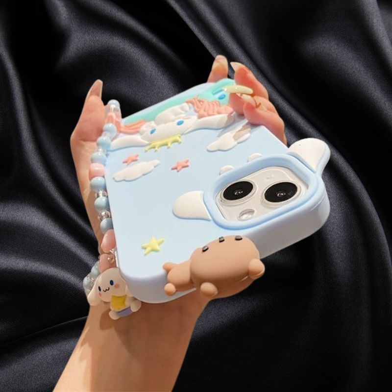 iPhone 14 Series 3D Unicorn Cover - case features
