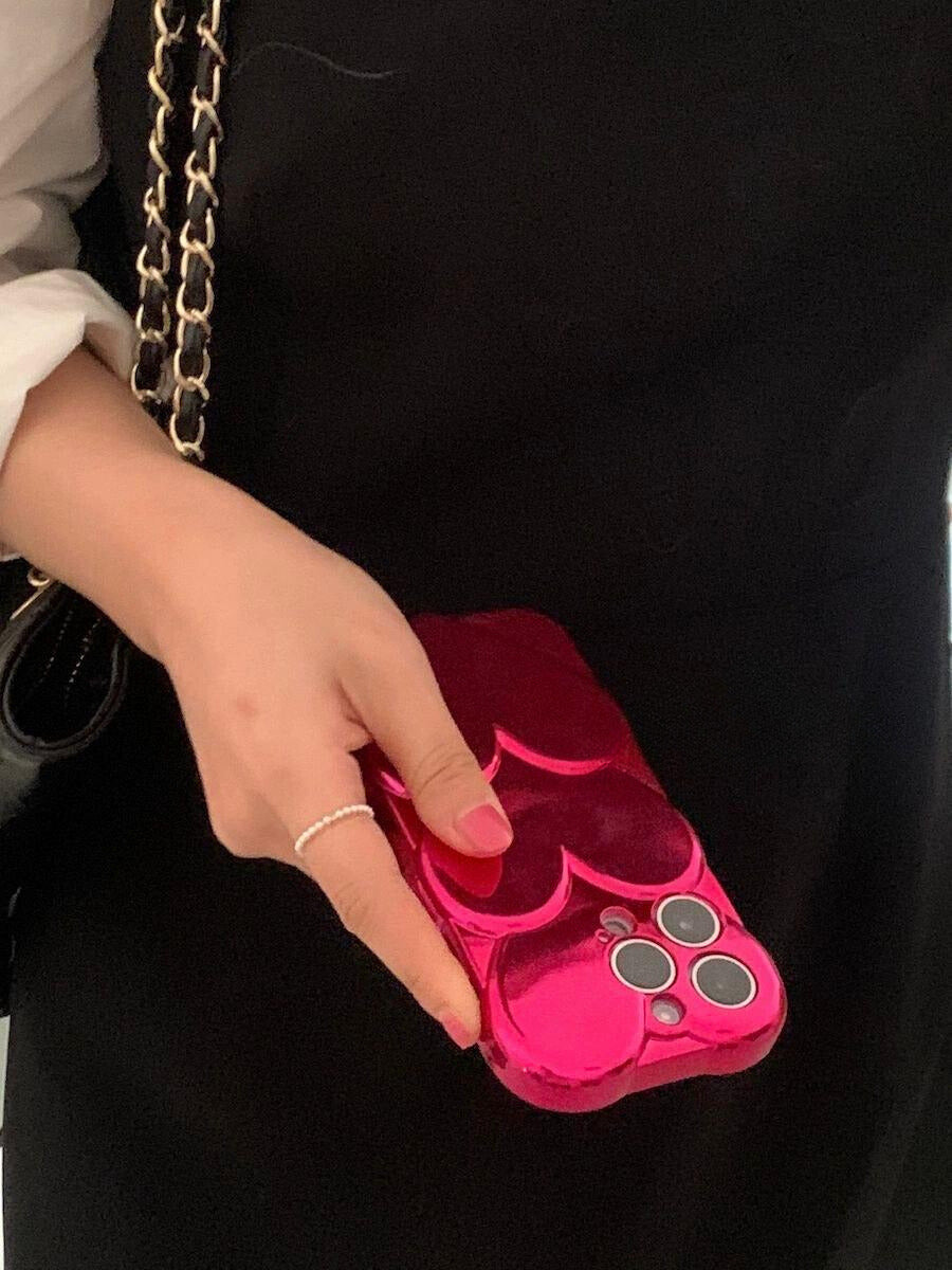 Elegant Hearts Glossy Cover iPhone cover – JustAndBest India