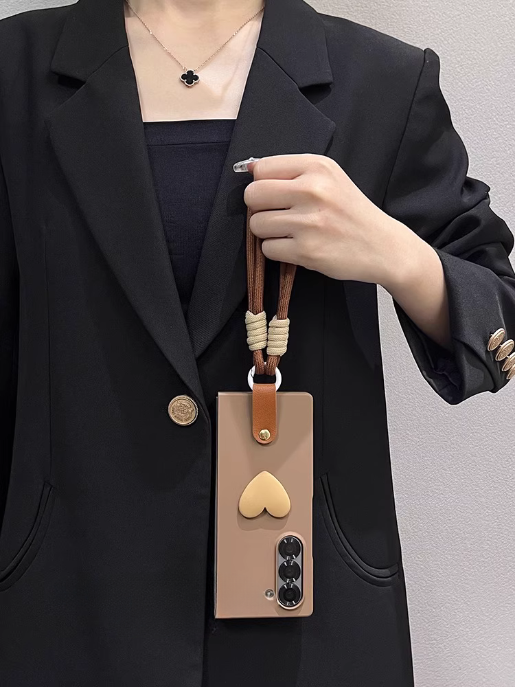 Cute 3D Heart Lanyard Cover – phone accessory by JustAndBest India