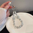 Luxury Pearls and Stones Phone Charm for Default Title - phone case