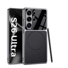 Samsung Galaxy S26 Ultra Obsidian Elite Platinum Electroplated Case - lifestyle