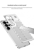 Samsung Galaxy S26 Ultra Metallic Matrix Heat Dissipation Cover - case features