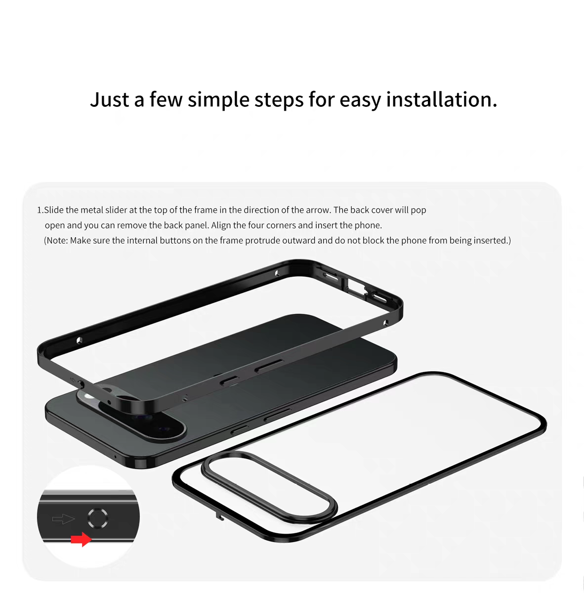 Google Pixel 10 Metallic Frosted Bumper Cover - phone case