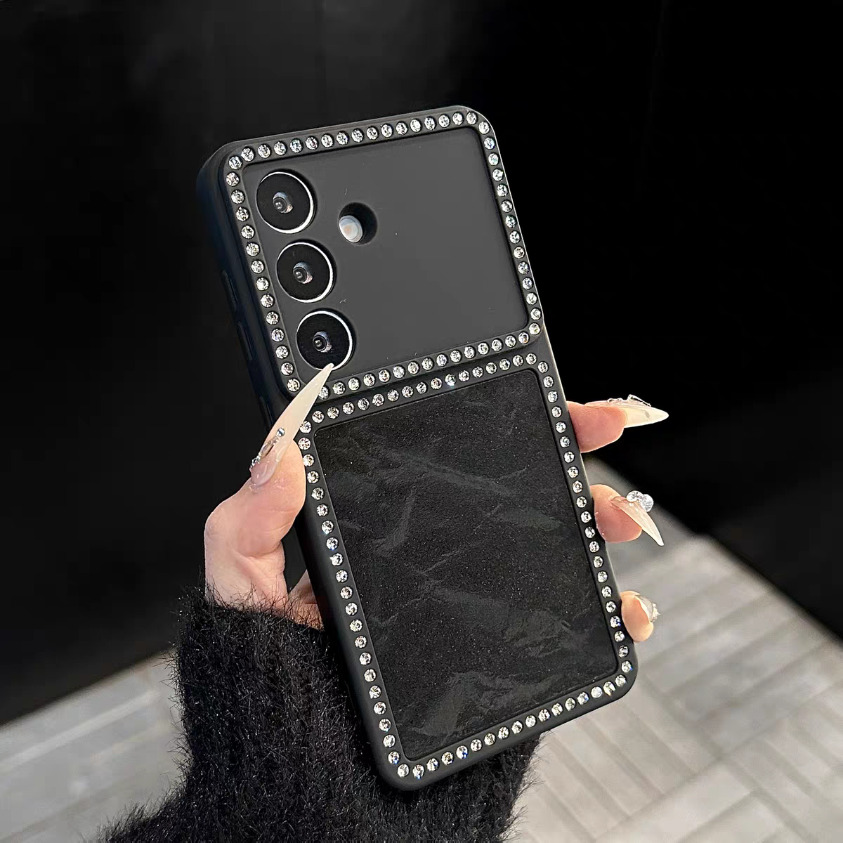 Samsung Galaxy S26 Velvet Rhinestones Cover - colour options