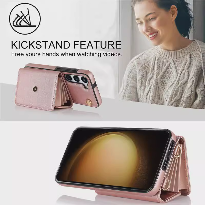 Samsung Galaxy S26 Wallet Style Case - lifestyle