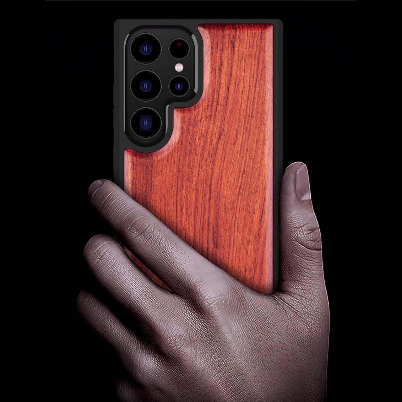 Samsung Galaxy S25 Ultra Natural Wood Case - colour options