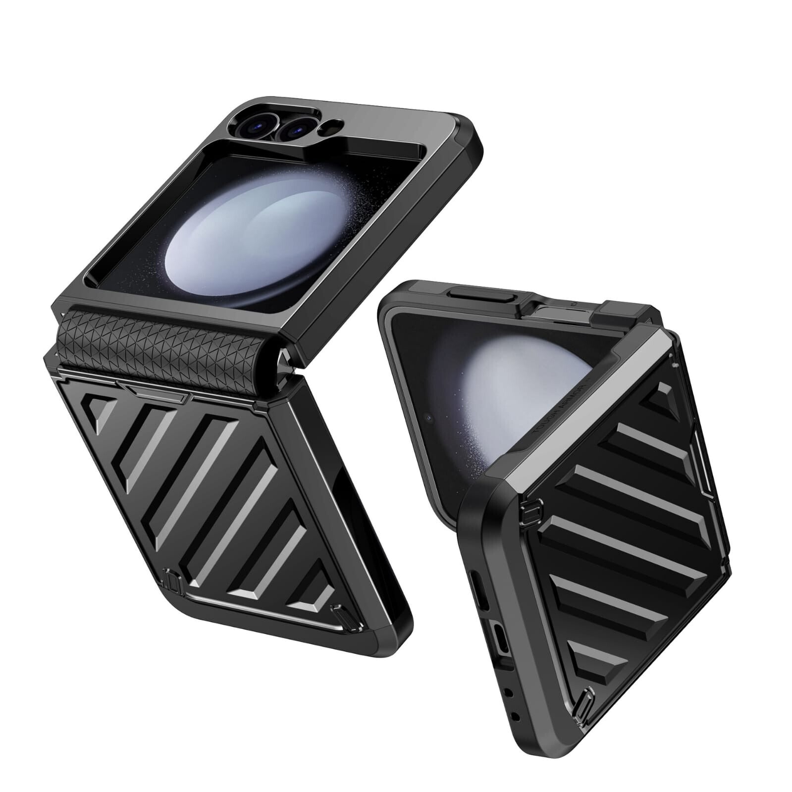 Samsung Galaxy Z Flip 5 Dual Layer Shockproof Armour Cover - protective case detail