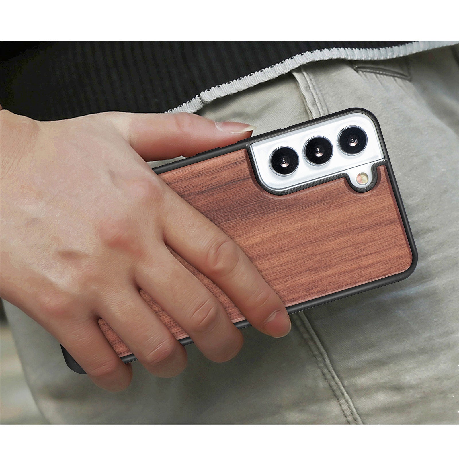 Real Natural Walnut Wood Premium Case iPhone cover – JustAndBest India