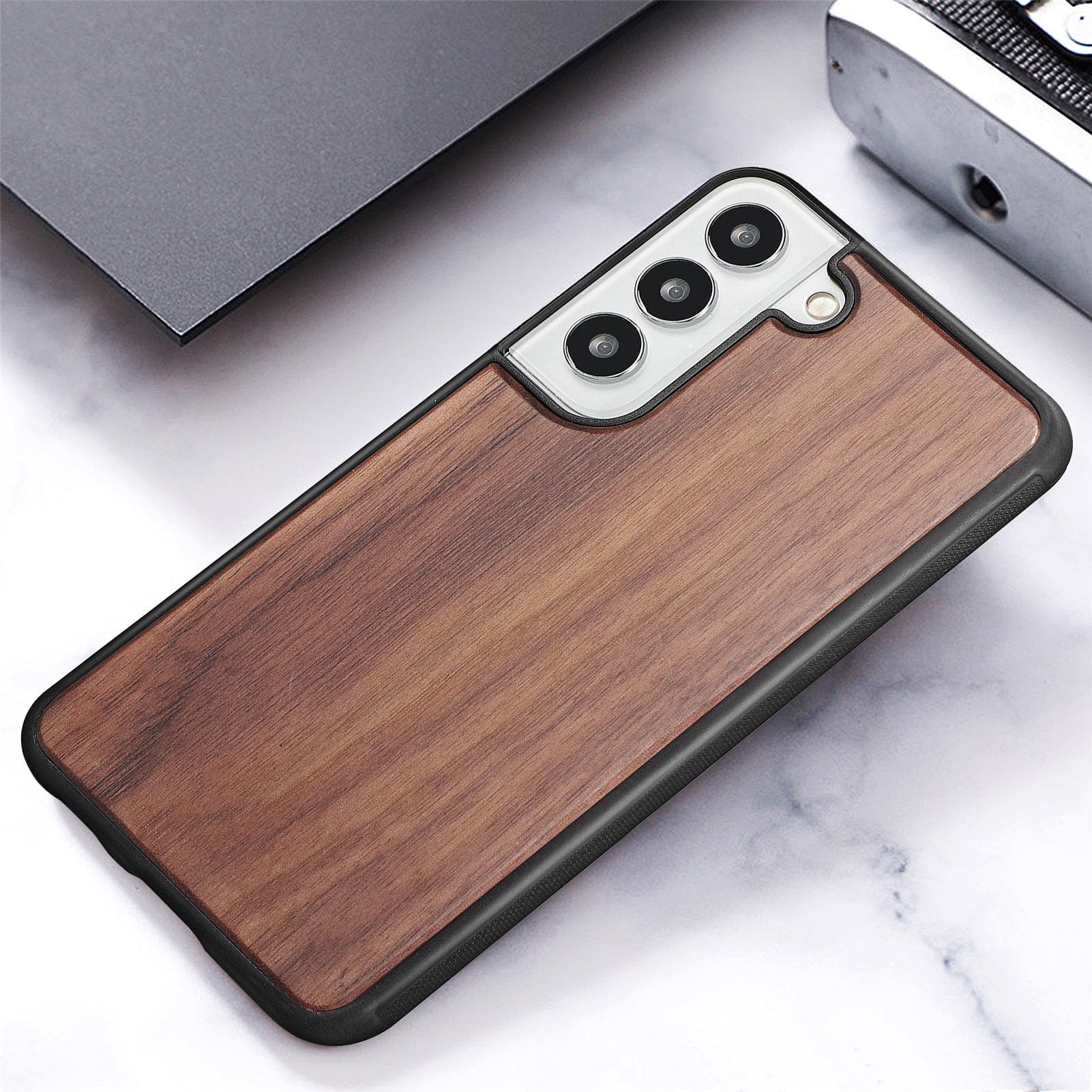 Real Natural Walnut Wood Premium Case iPhone cover – JustAndBest India