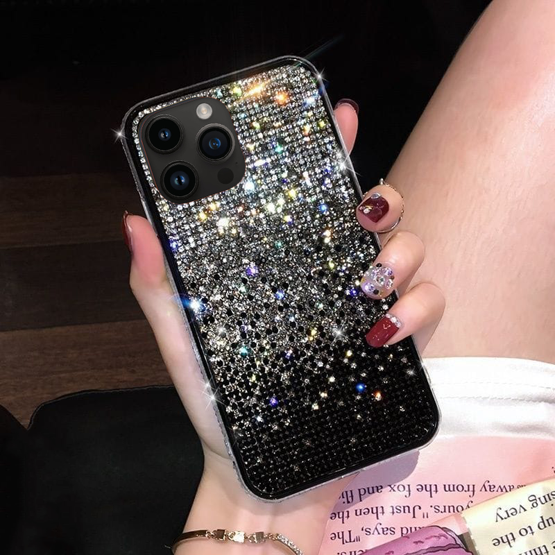 Bling Gradient Rhinestones Luxury Cover