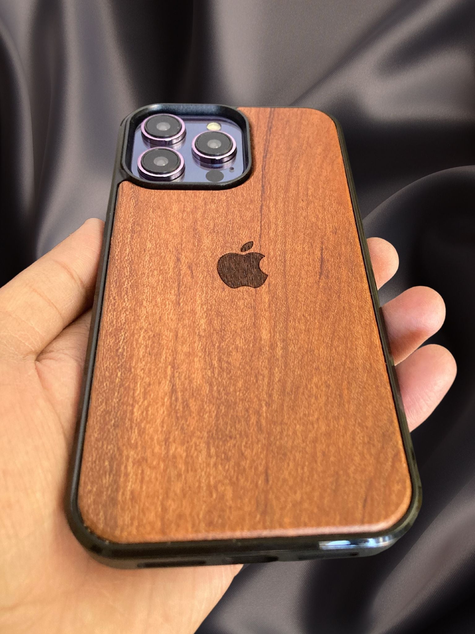Real Wooden Premium Cover iPhone cover – JustAndBest India