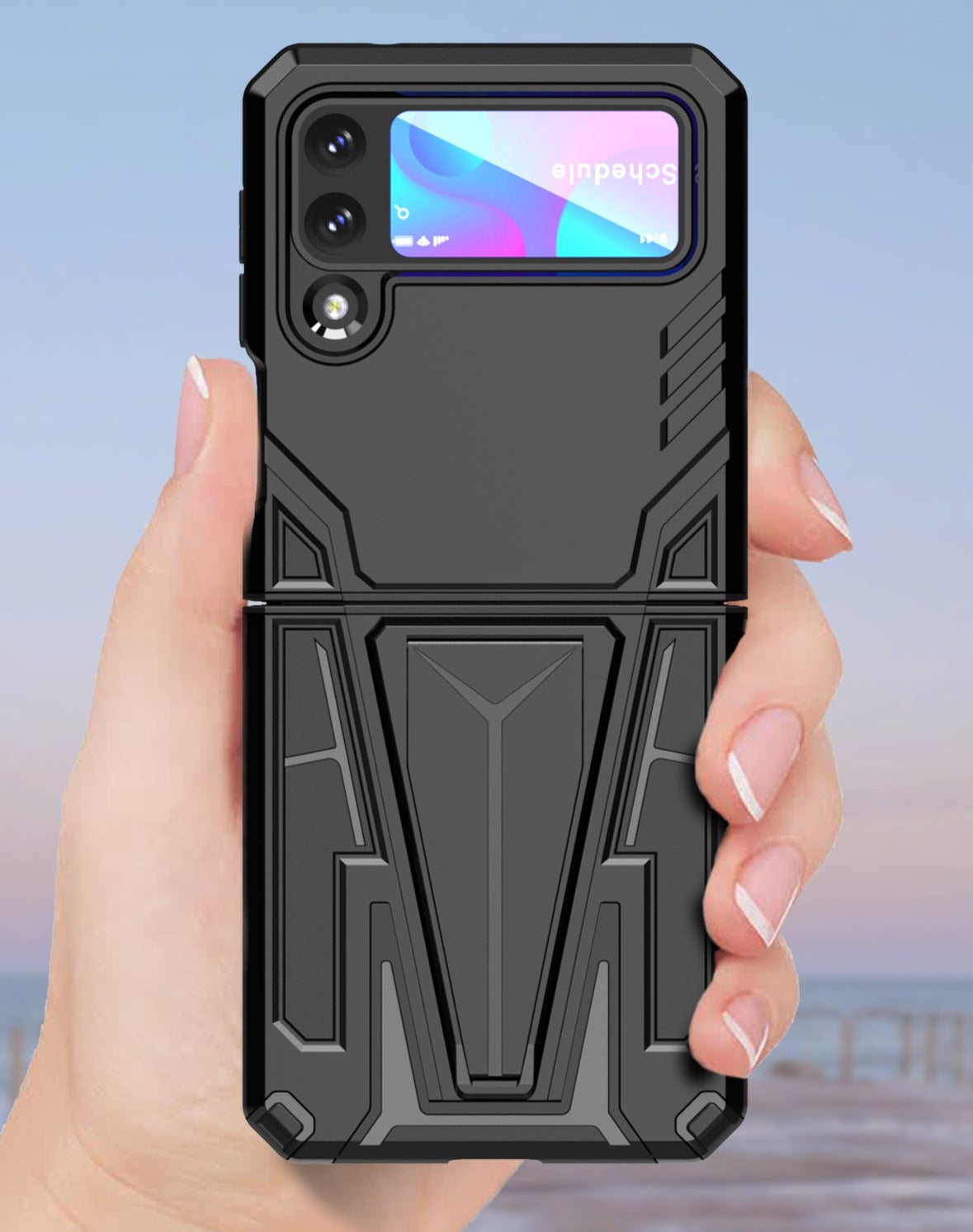 Jet Black Dual Layer Shockproof Premium Armour Cover iPhone cover – JustAndBest India