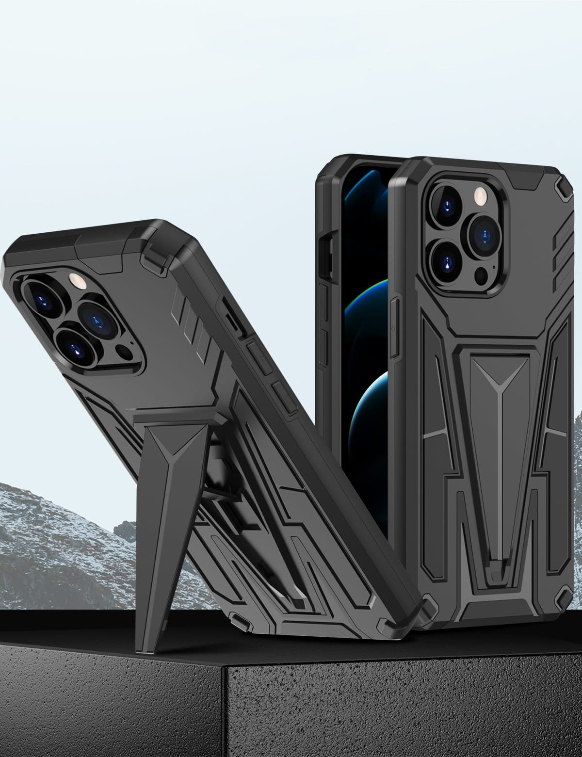 Dual Layer Premium Shockproof Armour Case iPhone cover – JustAndBest India