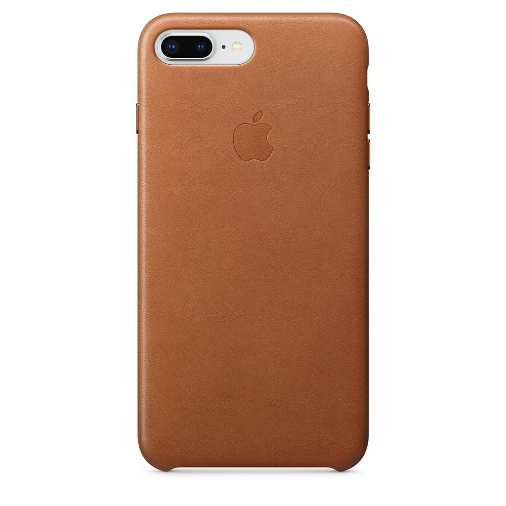 LEATHER COVER - SADDLE BROWN - Official Original iPhone Cover and Samsung Galaxy Covers