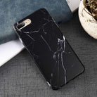 Black Marble Pattern Matte Case