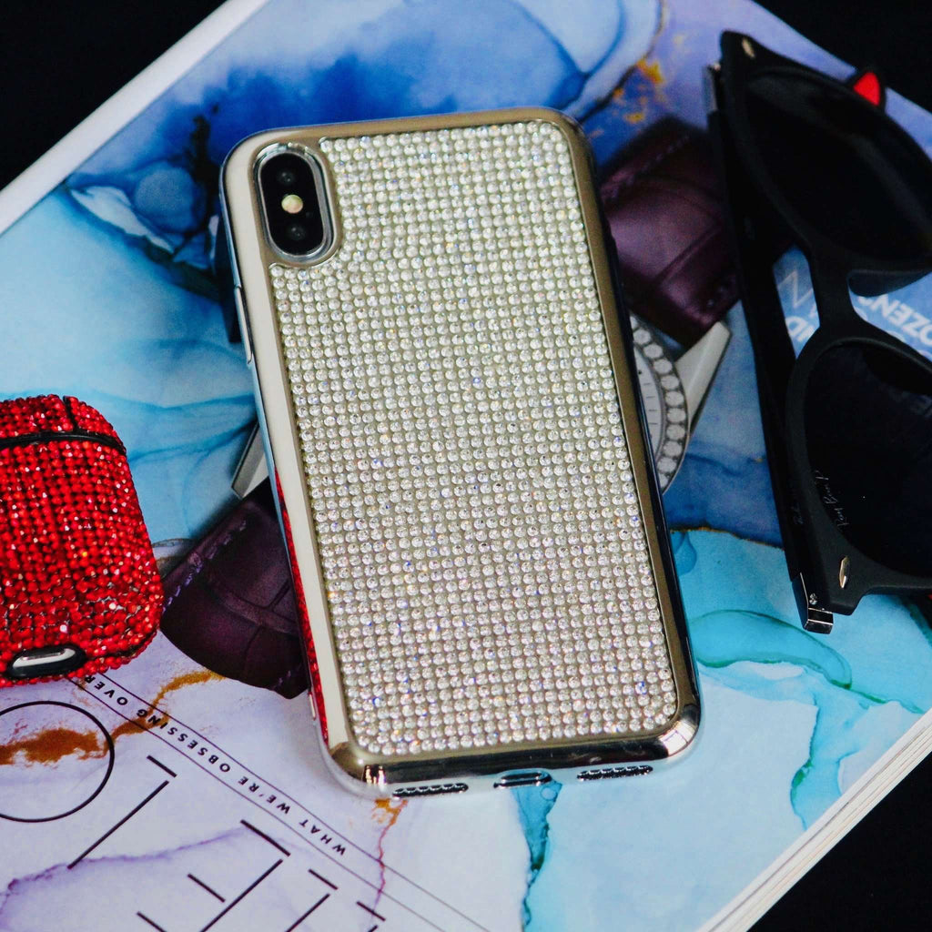 Bling Diamond Rhinestones Luxury Cover iPhone XR Case