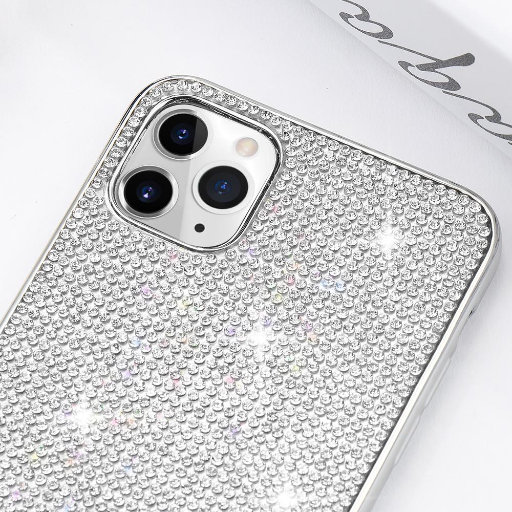 Bling Diamond Rhinestones Luxury Cover (Available for iPhone 11 / 11 Pro / 11 Pro Max) – JustAndBest India