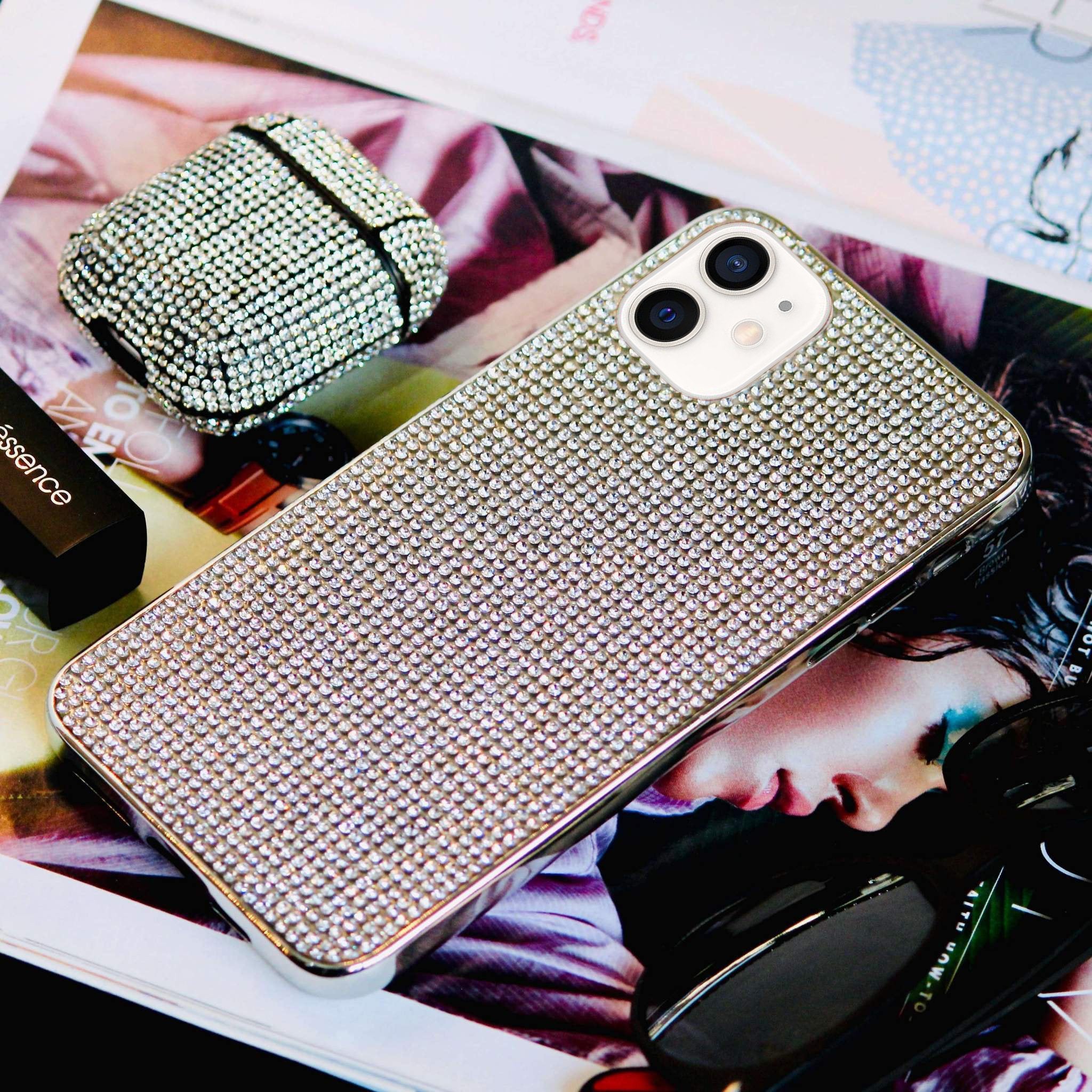 Bling Diamond Rhinestones Luxury Cover (Available for iPhone 11 / 11 Pro / 11 Pro Max) – JustAndBest India