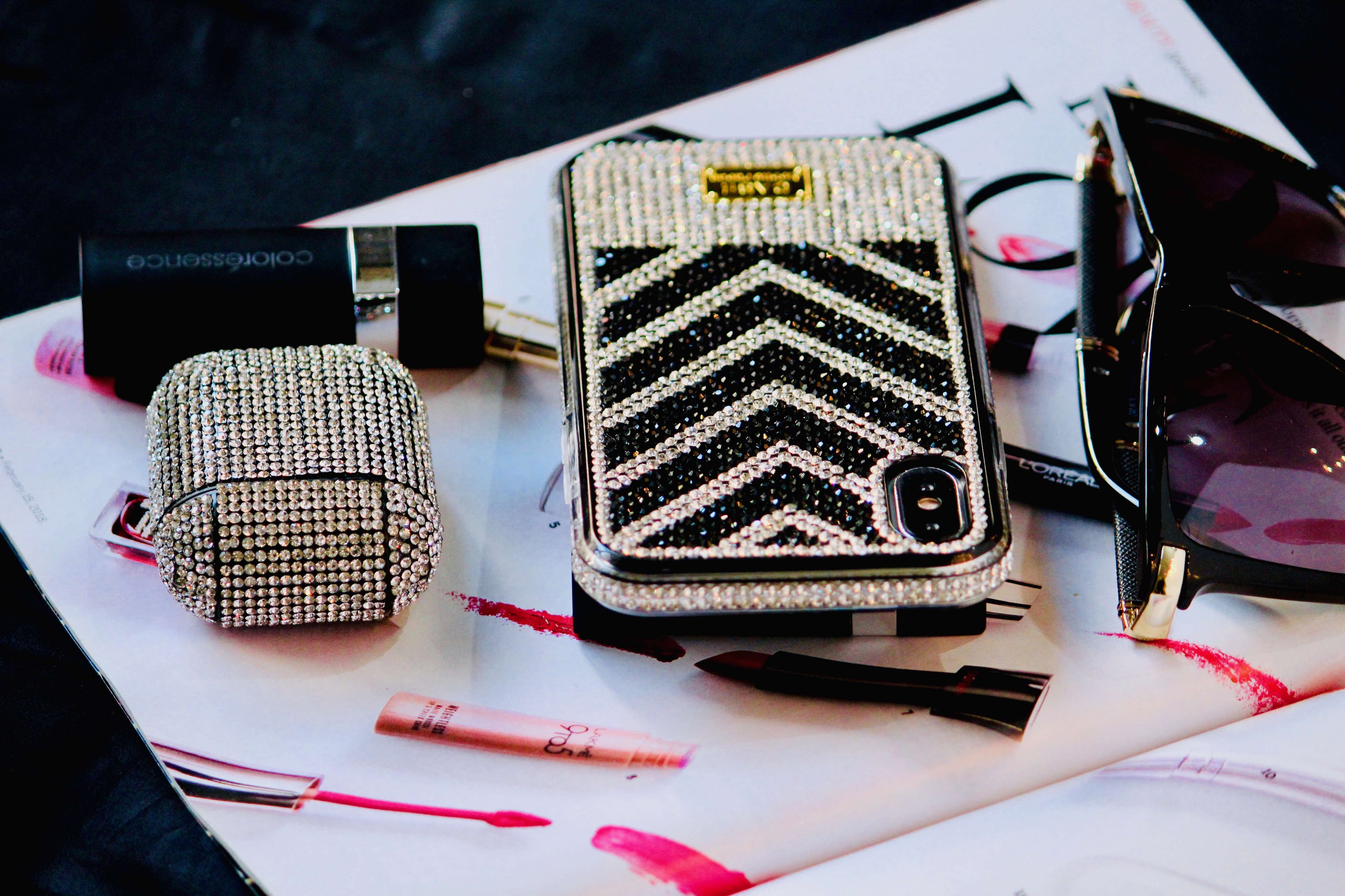 Bling Rhinestones Premium Luxury Cover iPhone cover – JustAndBest India