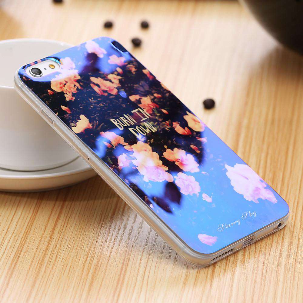 Blue Light Shiny iphone Case