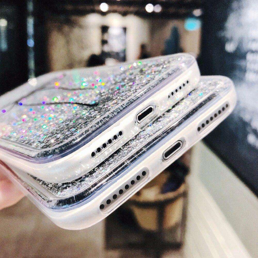 Bowknot Glitter Sequin Quicksand Case iPhone cover – JustAndBest India