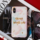 Bright Vibes Premium Matte iPhone XS Max Case