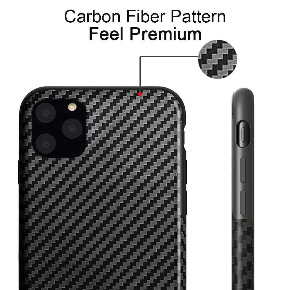 Carbon Fiber Shockproof Premium Case for iPhone 11