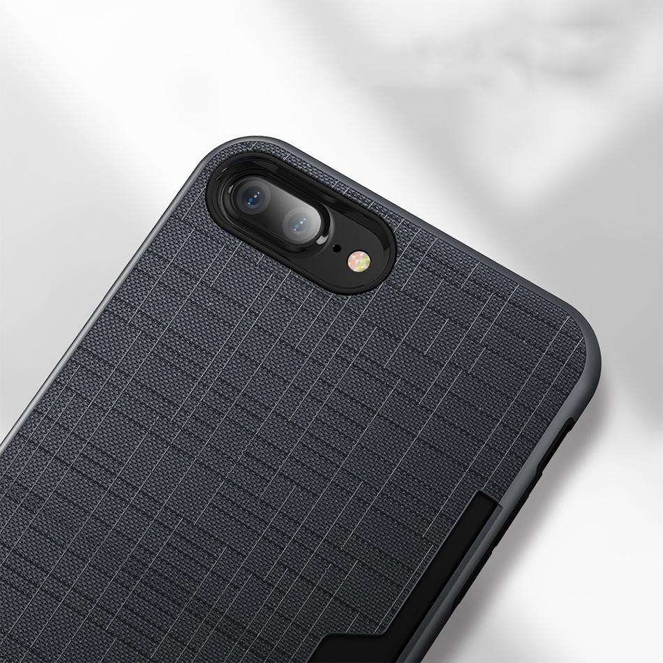 Black Card Holder iPhone SE 2020 Case