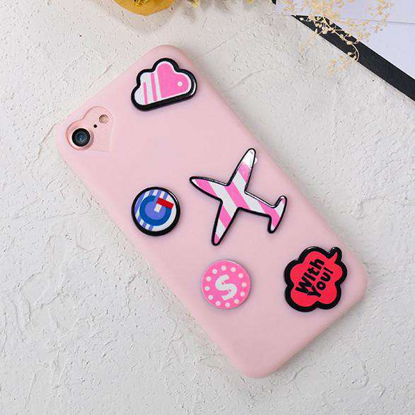 Cute 3D Badges Case