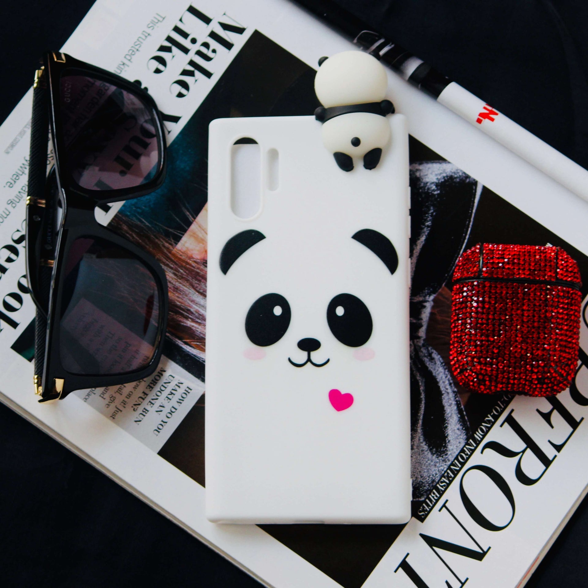 Cute 3D Panda Case Samsung Galaxy Note 10