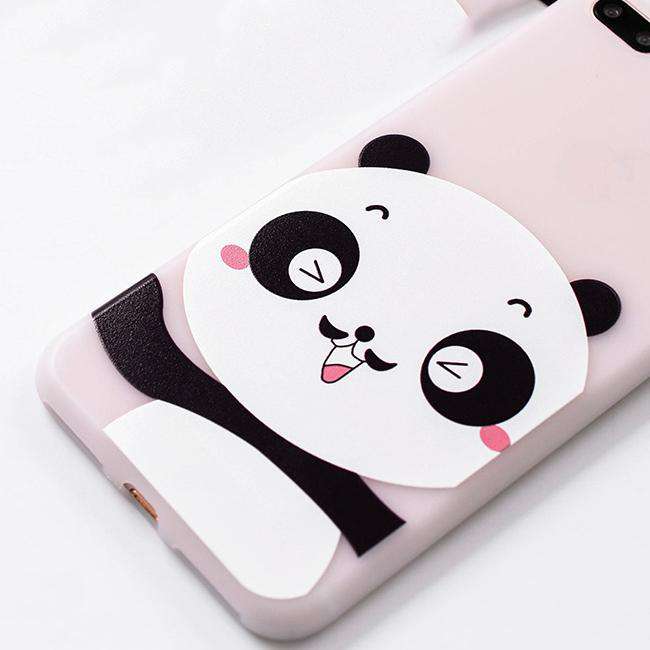 Cute 3D Panda Case for iphone 11