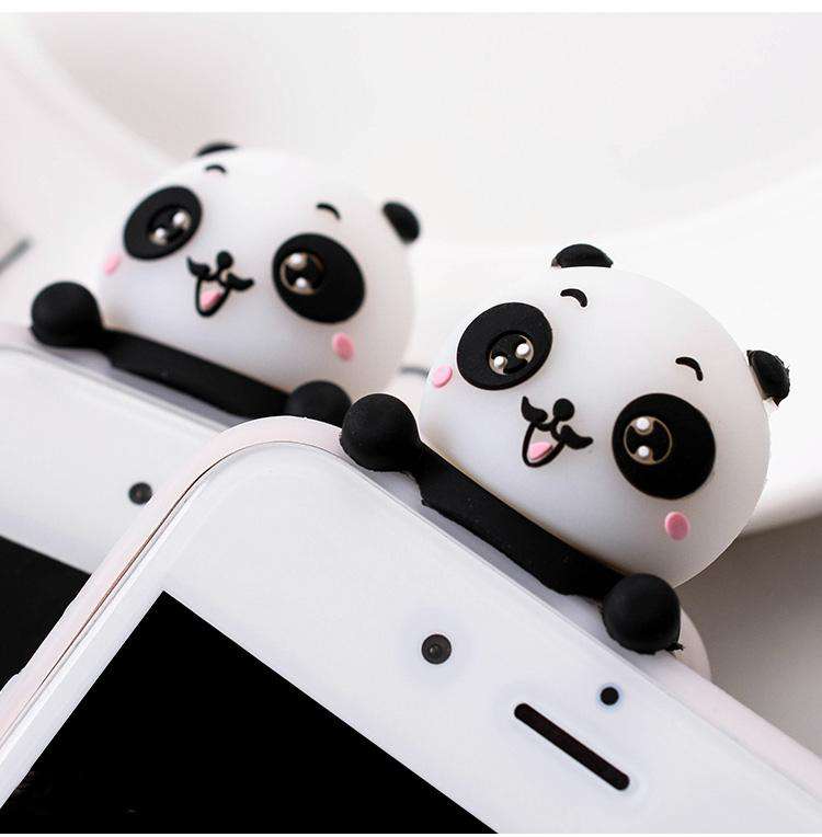 Cute 3D Panda Silicone Soft Case