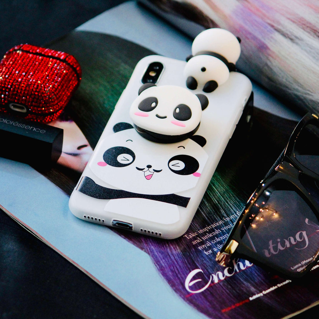 Cute Panda iPhone X / XS cover