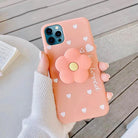 Cute Flower Pop Up Socket iPhone 11 Case