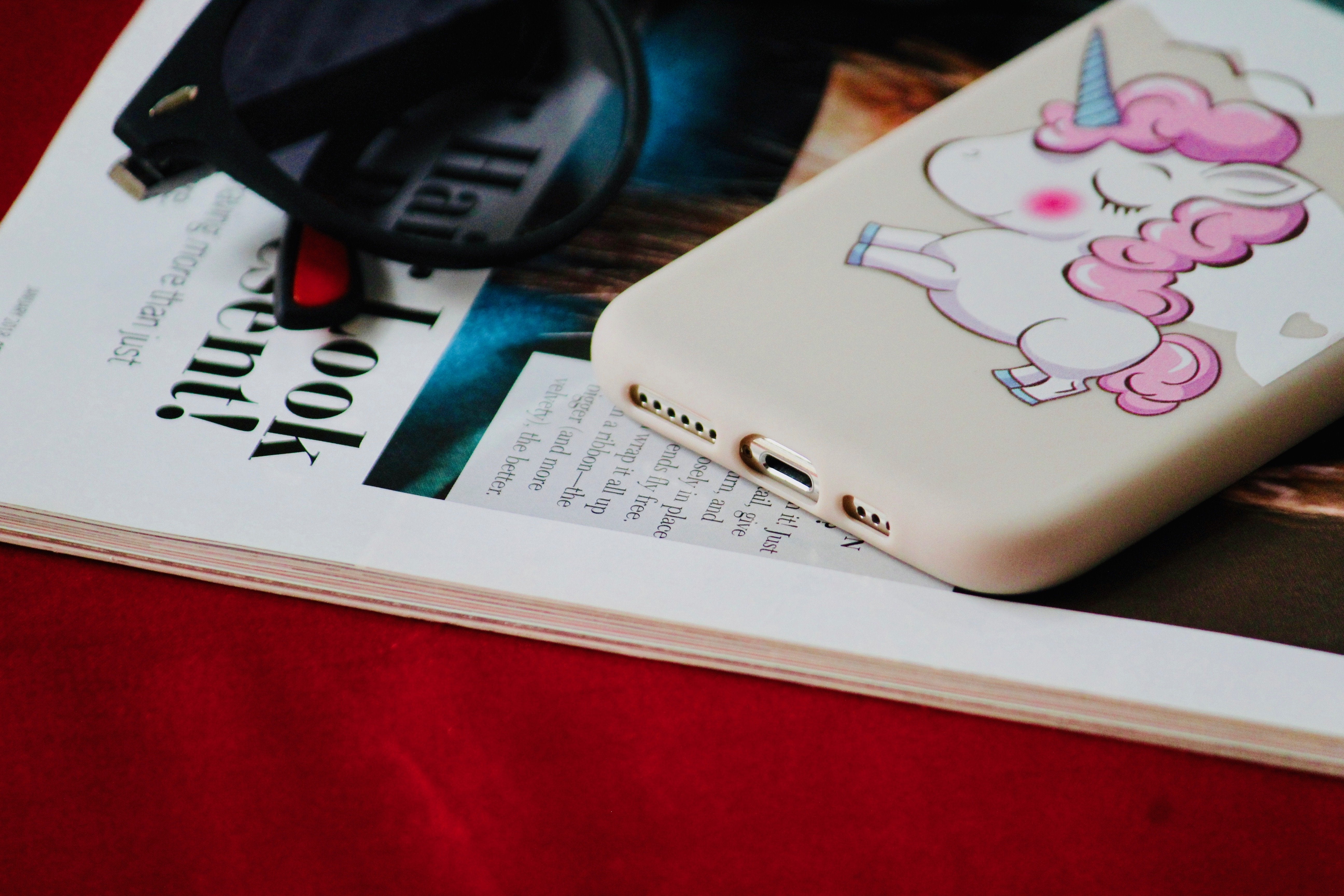Cute Unicorn Head Case iPhone cover – JustAndBest India