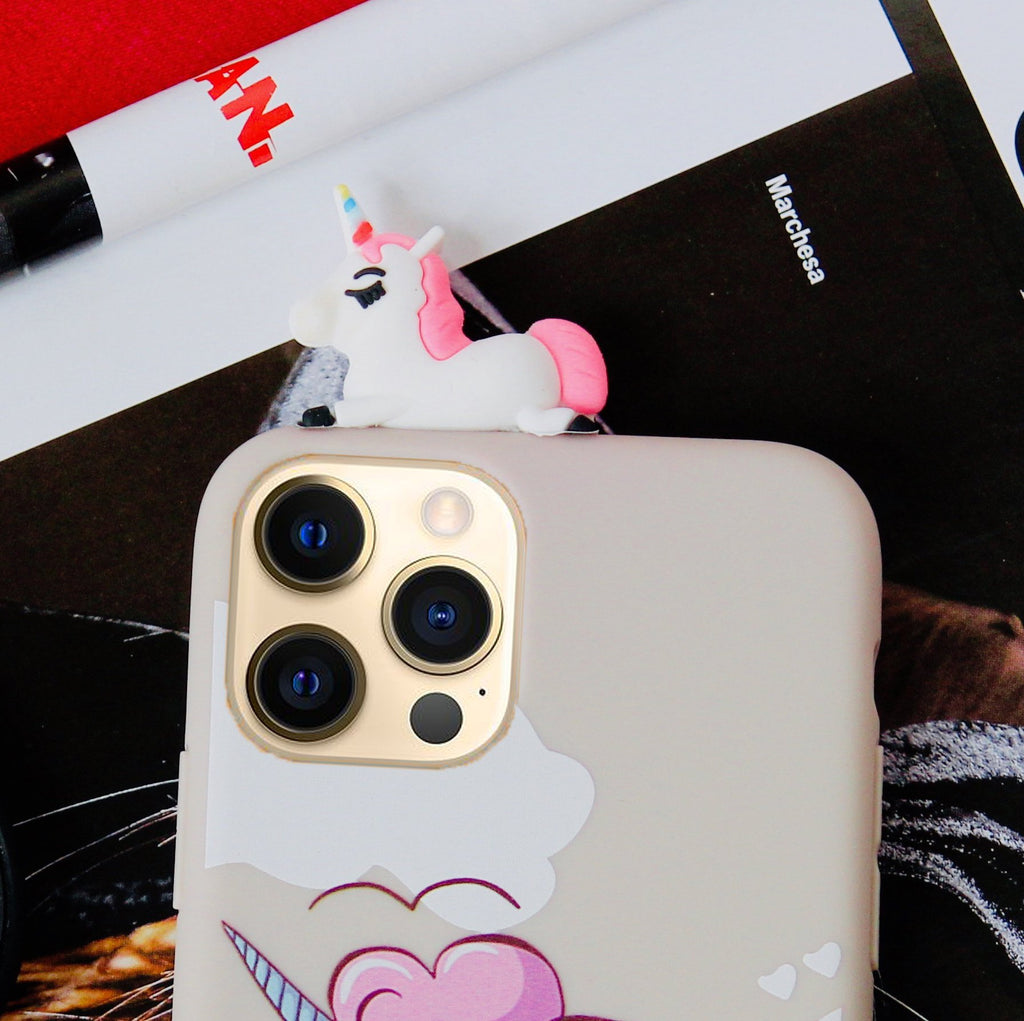 Cute Unicorn Head iPhone 11 Pro Cover for women