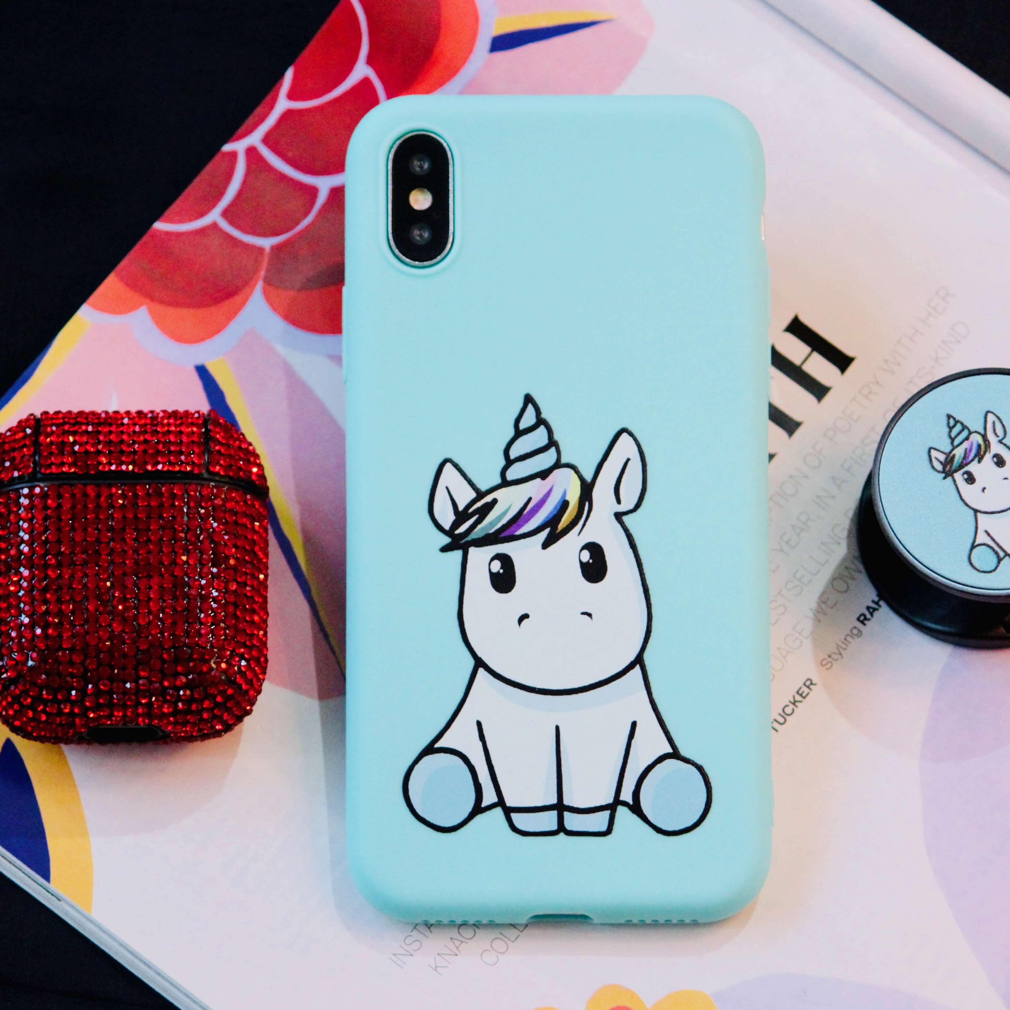 Silicone Soft Case for iPhone X / XR
