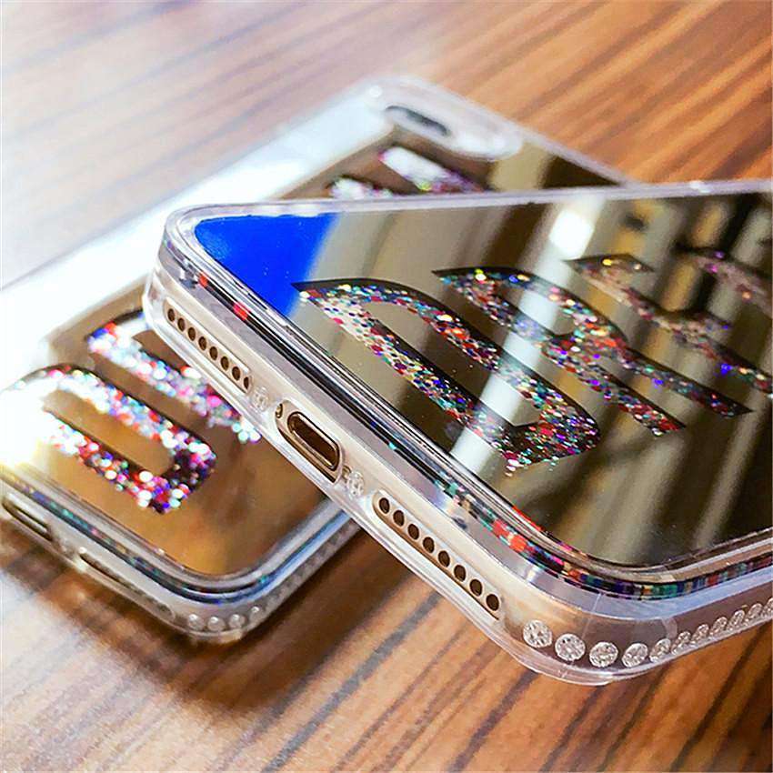 Dream Glitter Quicksand Mirror Case iPhone cover – JustAndBest India