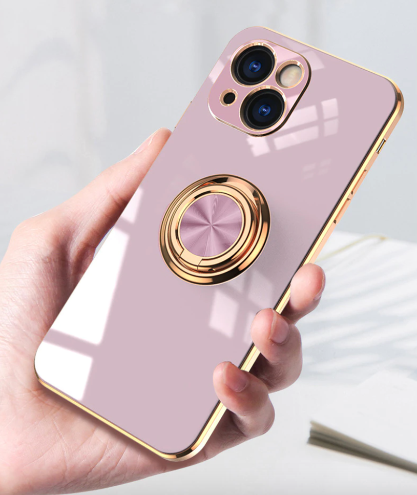 Gold Ring Cover for iPhone 12 pro