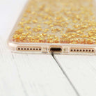 iphone gold Transparent Case